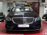 Usado Mercedes S350 286 CV (210 kW) 2018 Azul Berlina