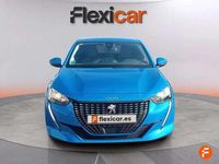 Usado Peugeot 208 Allure 101 CV (74 kW) 2020 Azul Utilitario