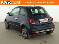 Usado Fiat 500 Lounge 69 CV (50 kW) 2017 Azul Utilitario