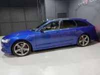 Usado Audi A6 Competition 326 CV (239 kW) 2017 Azul Familiar