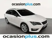Usado Seat Leon ST FR 150 CV (110 kW) 2015 Blanco Familiar