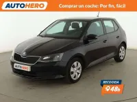 Usado Skoda Fabia Ambition 75 CV (55 kW) 2016 Negro Utilitario