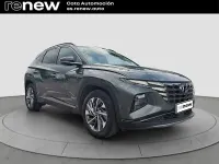 Usado Hyundai Tucson 136 CV (100 kW) 2021 Teal / dark knight SUV