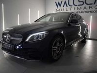 Usado Mercedes C220 194 CV (142 kW) 2019 Azul Familiar