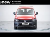 Usado VW Caddy Business 102 CV (75 kW) 2020 Rojo cola/2000 Monovolumen