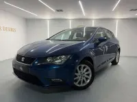 Usado Seat Leon Style 110 CV (80 kW) 2015 Azul Utilitario