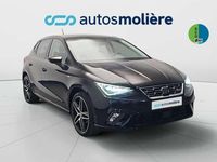 Usado Seat Ibiza FR 90 CV (66 kW) 2019 Negro Utilitario