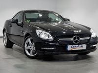 Usado Mercedes SLK200 184 CV (135 kW) 2011 Negro Descapotable
