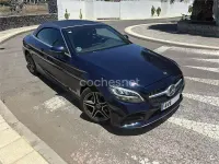 Usado Mercedes C220 194 CV (142 kW) 2019 Azul Descapotable