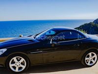 Usado Mercedes SLK200 184 CV (135 kW) 2011 Negro Descapotable