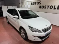 Usado Peugeot 308 SW Style 130 CV (95 kW) 2015 Blanco Familiar