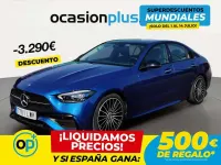 Usado Mercedes C200 204 CV (150 kW) 2022 Azul Berlina