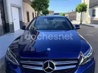 Usado Mercedes C200 Exclusive 136 CV (100 kW) 2016 Azul Berlina