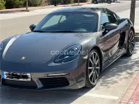 Usado Porsche 718 Cayman 300 CV (220 kW) 2017 Gris / plata Coupe