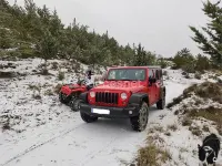 Usado Jeep Wrangler Unlimited Rubicon 200 CV (147 kW) 2018 Rojo SUV