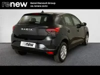 Usado Dacia Sandero Expression 100 CV (73 kW) 2023 Negro Berlina