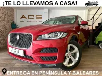 Usado Jaguar F-Pace Prestige 180 CV (132 kW) 2019 Granate SUV