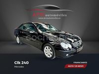 Usado Mercedes CLK240 Avantgarde 170 CV (125 kW) 2002 Negro Coupe