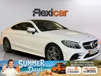 Usado Mercedes C220 170 CV (125 kW) 2018 Blanco Coupe