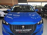 Usado Peugeot 208 Allure 100 CV (73 kW) 2021 Azul Utilitario