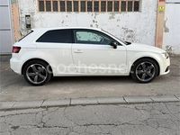 Usado Audi A3 Ambition 105 CV (77 kW) 2014 Blanco Berlina