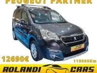 Usado Peugeot TePee Active 109 CV (80 kW) 2018 Negro Van
