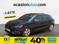 Usado Seat Leon FR 150 CV (110 kW) 2021 Negro