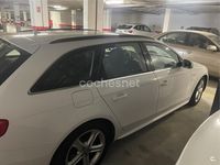Usado Audi A4 S-Line 136 CV (100 kW) 2015 Blanco Familiar