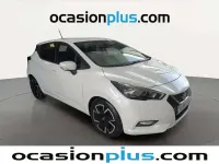 Usado Nissan Micra Acenta 92 CV (67 kW) 2021 Blanco Utilitario