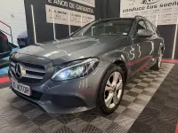 Usado Mercedes C200 150 CV (110 kW) 2018 Gris / plata Familiar