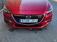Usado Mazda 3 Style 105 CV (77 kW) 2017 Rojo Berlina