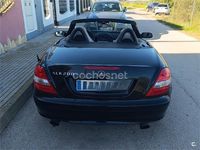Usado Mercedes SLK200 163 CV (119 kW) 2004 Negro Descapotable