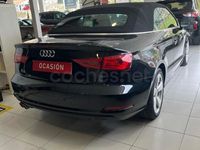 Usado Audi A3 Cabriolet Attraction 150 CV (110 kW) 2014 Negro Descapotable