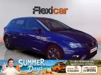 Usado Seat Leon Style 130 CV (95 kW) 2020 Azul Berlina