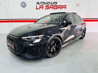 Usado Audi RS3 Sportback Ambiente 400 CV (294 kW) 2022 Negro Utilitario