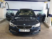 Usado BMW 420 Luxury Line 190 CV (139 kW) 2016 Azul Descapotable