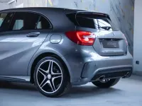 Usado Mercedes A200 AMG line 156 CV (114 kW) 2015 Gris Utilitario