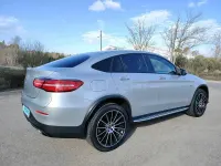 Usado Mercedes GLC350 320 CV (235 kW) 2017 Gris / plata Coupe