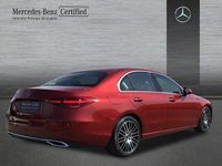 Usado Mercedes C220 Avantgarde 200 CV (147 kW) 2023 Rojo jacinto Berlina