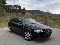 Usado Audi A4 S-Line 140 CV (102 kW) 2008 Negro Familiar