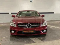 Usado Mercedes SL350 315 CV (231 kW) 2008 Granate Descapotable
