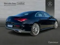 Usado Mercedes CLA200 163 CV (119 kW) 2022 Negro Berlina