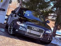 Usado Audi A4 S-Line 160 CV (117 kW) 2009 Negro Berlina