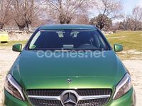 Usado Mercedes A180 109 CV (80 kW) 2018 Verde Berlina