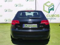 Usado Audi A3 Ambiente 105 CV (77 kW) 2009 Negro Berlina