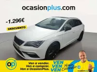Usado Seat Leon ST FR 184 CV (135 kW) 2017 Blanco Familiar