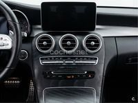 Usado Mercedes C220 AMG line 170 CV (125 kW) 2017 Gris / plata Coupe