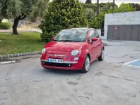 Usado Fiat 500 Lounge 69 CV (50 kW) 2015 Rojo Berlina