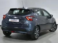Usado Nissan Micra Acenta 90 CV (66 kW) 2017 Gris / plata Utilitario