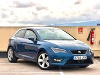 Usado Seat Leon FR 150 CV (110 kW) 2016 Azul Utilitario